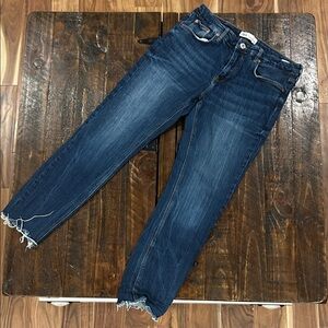 Zara Skinny Jeans with Raw Hem